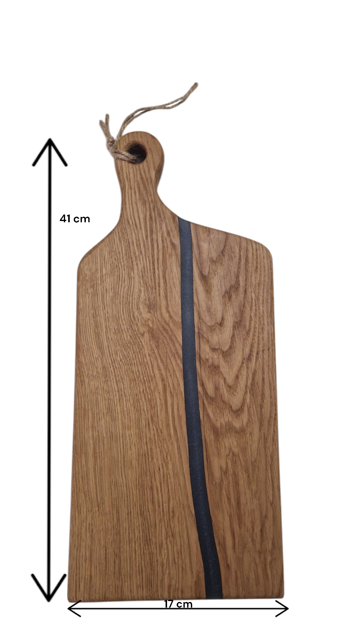 Handmade charcuterie board and cheese board, oak with grey epoxy, kitchenware, foodsafe.